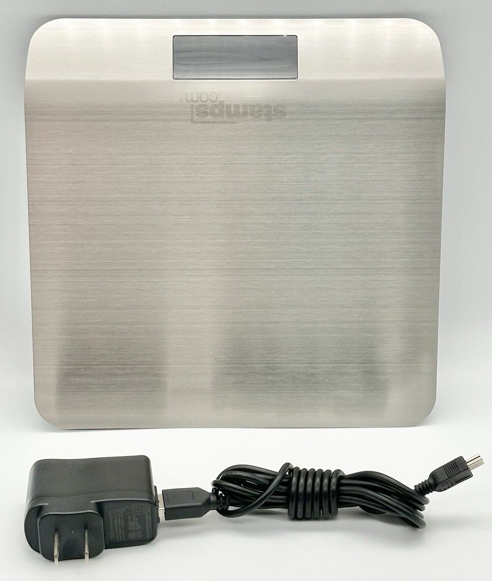 Stampsdotcom SDC 550 5LB Digital Postal Shipping Scale Silver